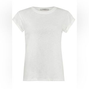 All Saints white tee size 6